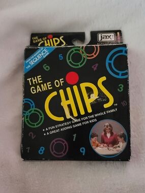 The Game Of Chips by Sequence Jax Game Ages 7+ Strategy Addition‎ Family 1999